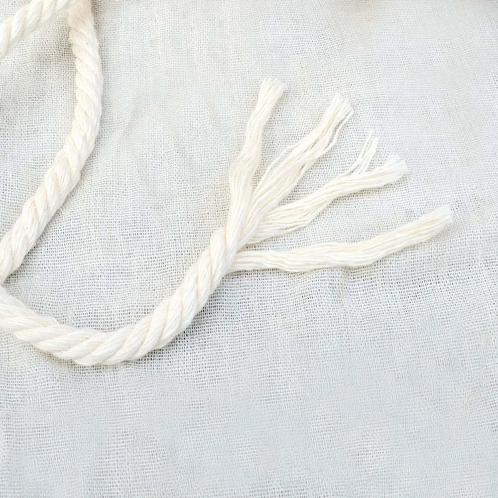 Macrame Cord 1/2/3/4/5/6/8/10/12mm Natural Cotton Cord Twisted Rope String