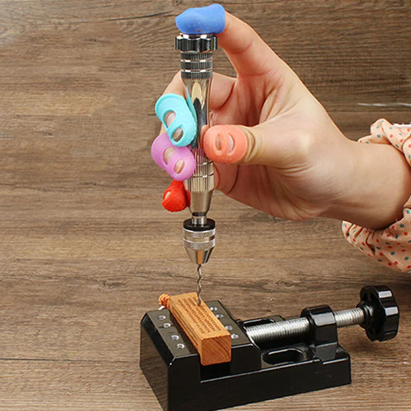 5pcs/Lot Multifunctional Silicone Thimbles Hollowed Out Breathable Protective Finger Sleeve