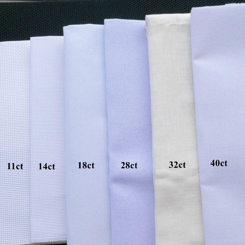 42x50cm 28ct/18ct/16ct/11ct/9ct Aida cloth cross stitch fabric canvas handcraft supplies