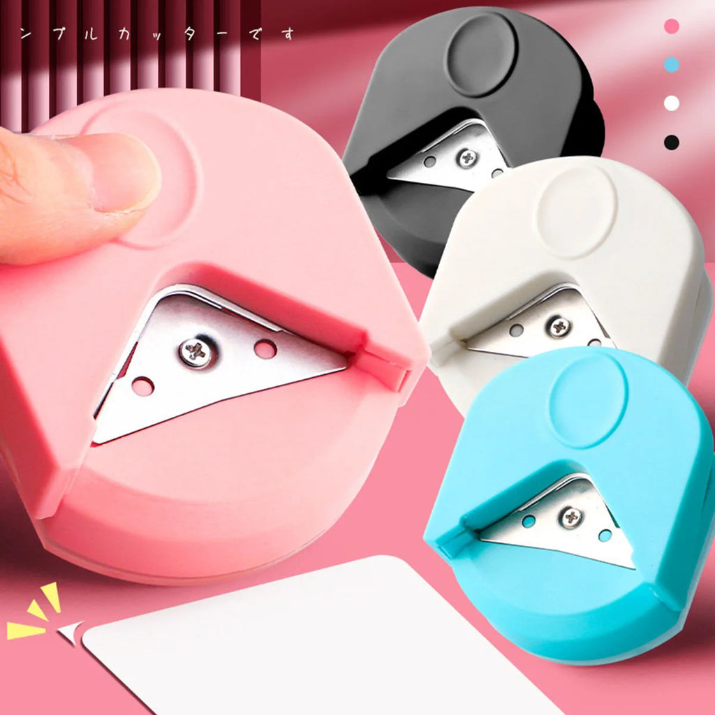 Paper Rounding Cutter Corner Plastic PVC Film Maker Machine Trimmer