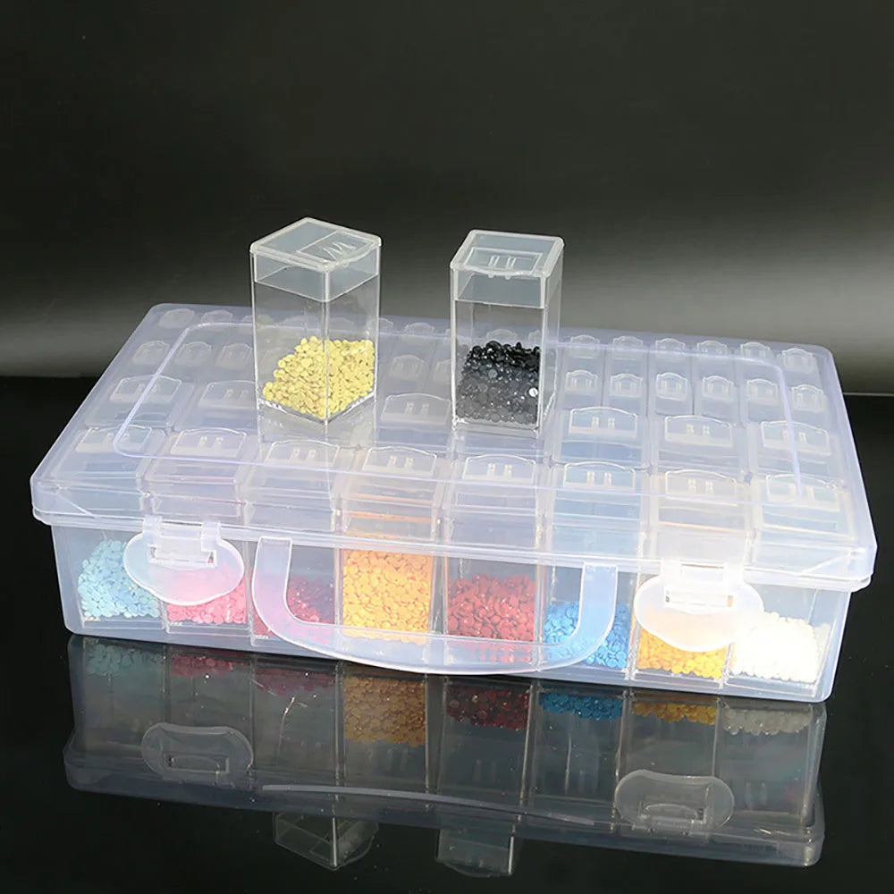5D DIY Diamond Painting Tools Accessories Storage Box Container Embroidery