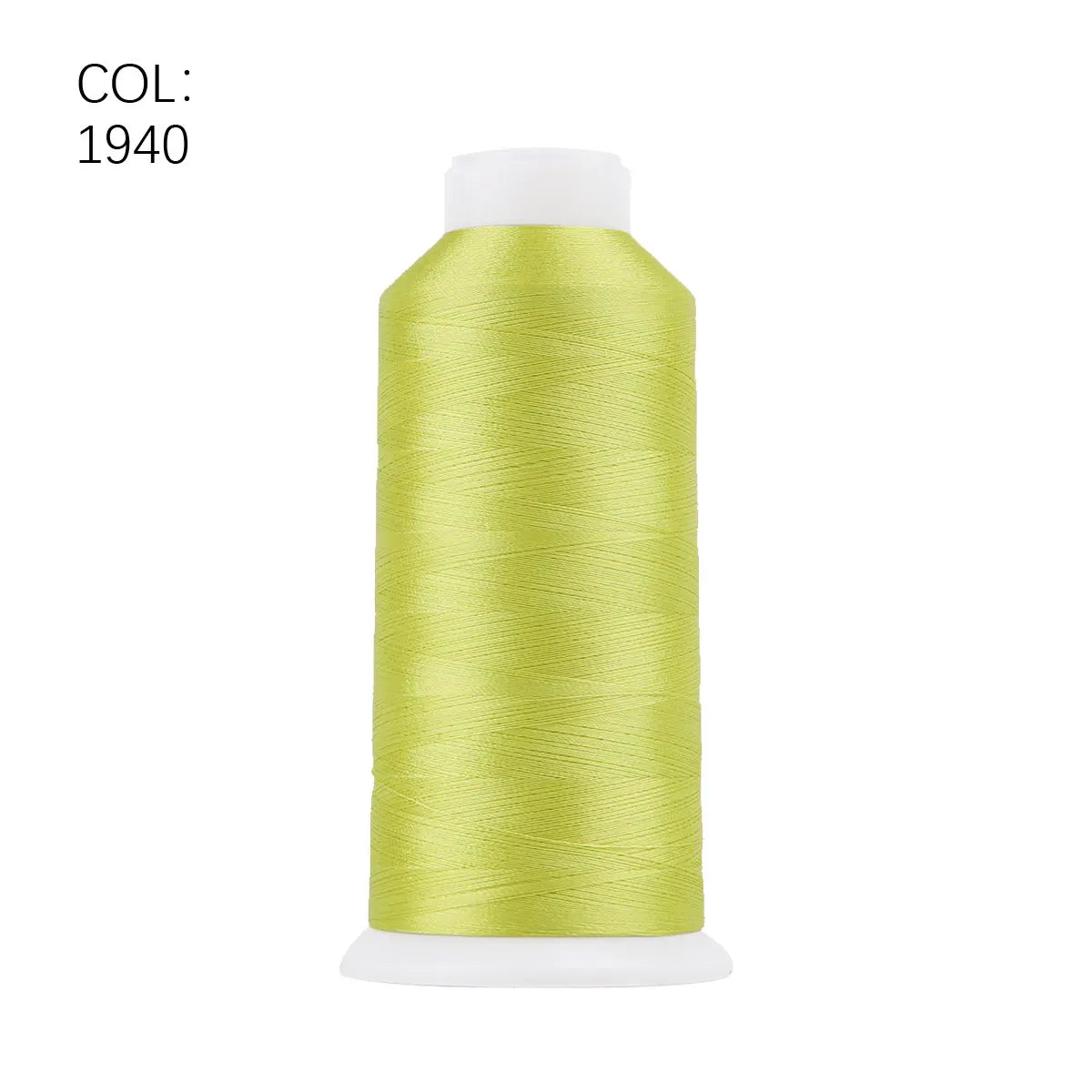 High Tenacity Polyester Embroidery Thread Big Roll 80 4000m Colors