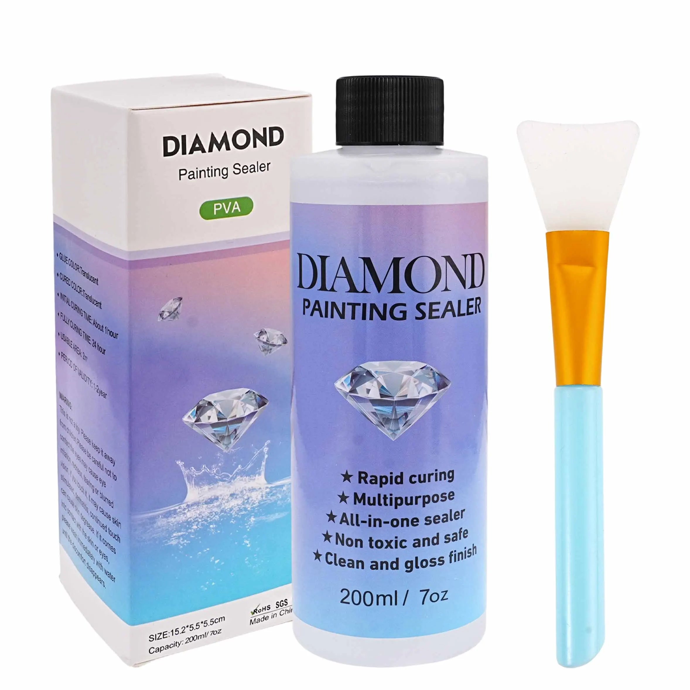 60ML/120ML/200ML Diamond Painting Sealer Conserver Puzzle Glue Diamond Painting