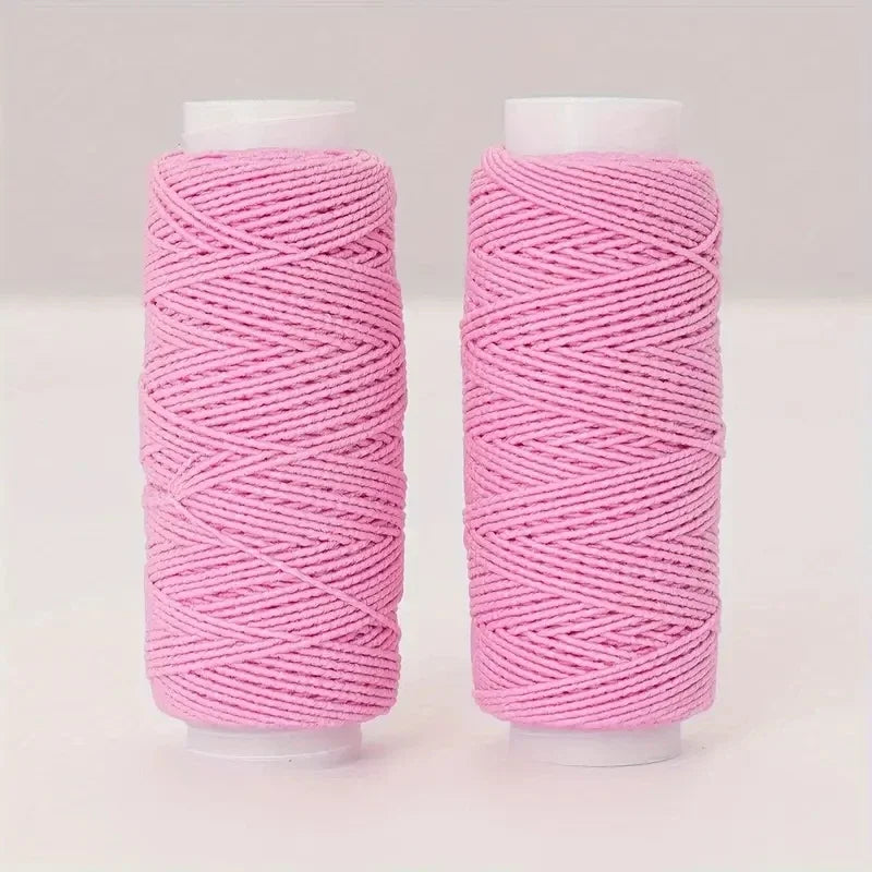 2pcs Colorful Elastic Thread Sewing Machine Bottom Line Polyester
