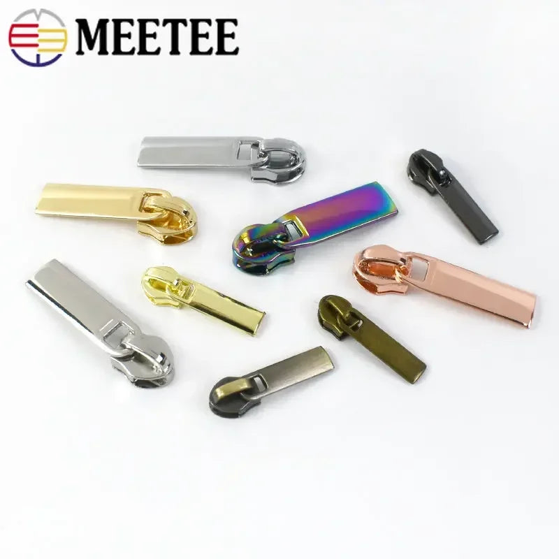 5/10/20P 3#5# Sewing Zipper Slider Nylon Zippers Head Repair Kits