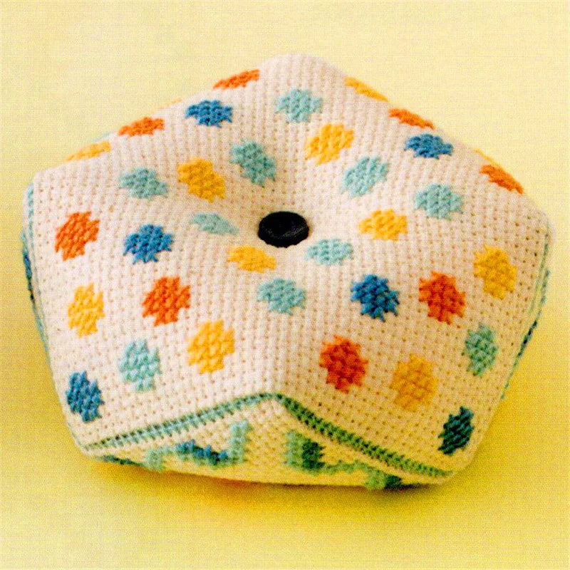 076 Cross-Stitch Kits Pin Needle Cushion Needlework Embroidery Counted Packages