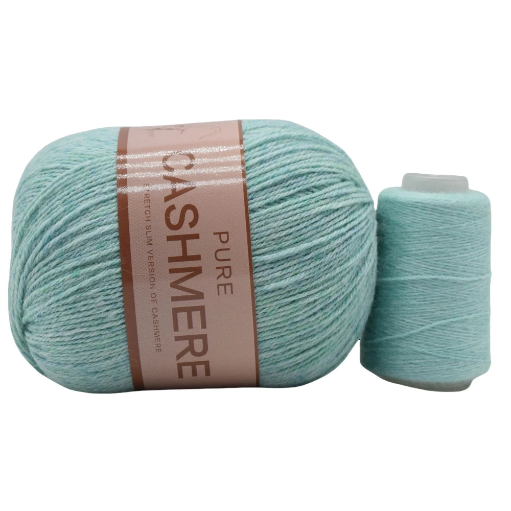 Pure Mongolian Cashmere Yarn Crochet Hand-knitted wool Hand-Weaving Thread 70grams