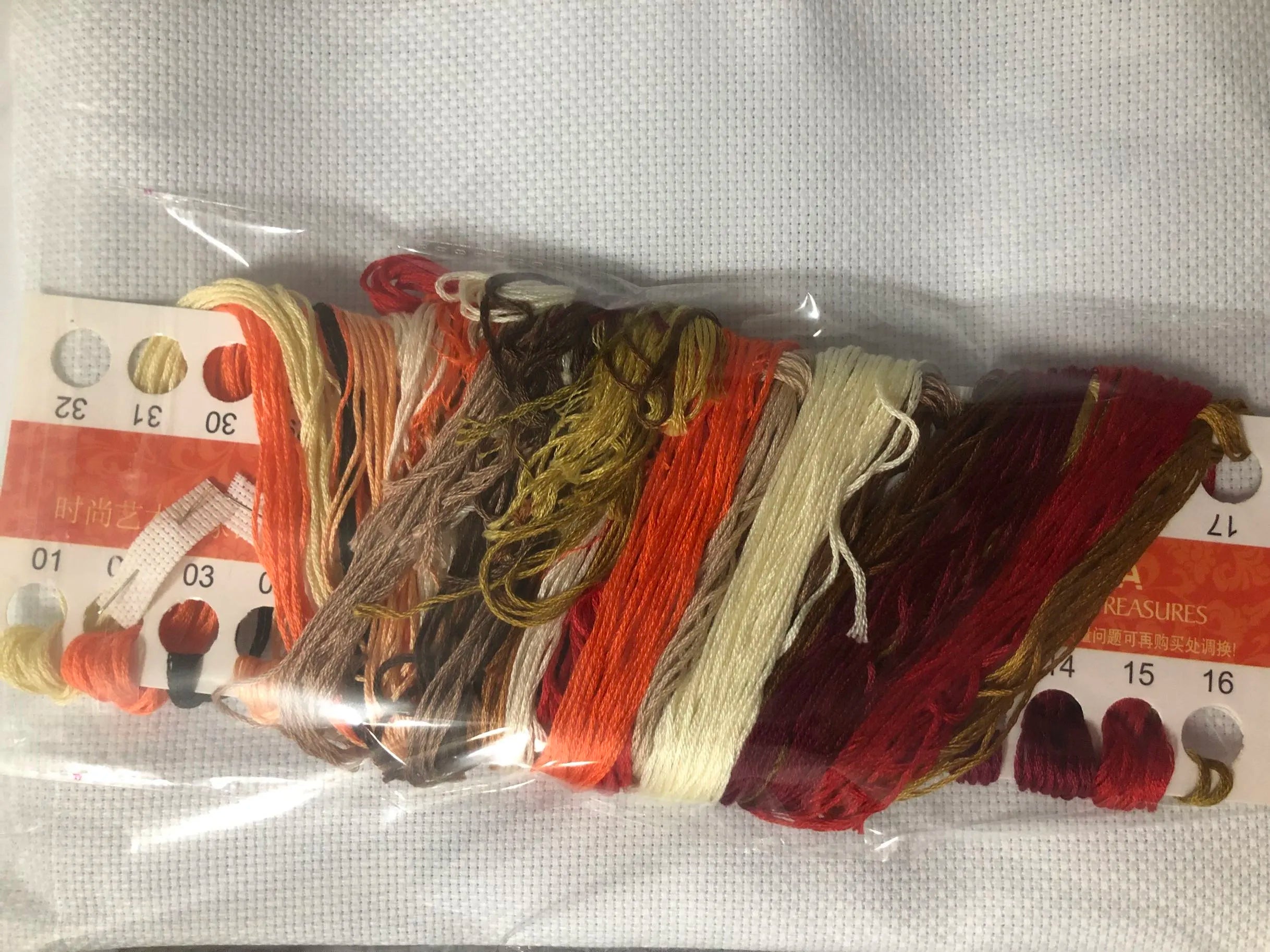 Christmas sock , 100% cotton threads Counted Cross stitch sets Kit 4