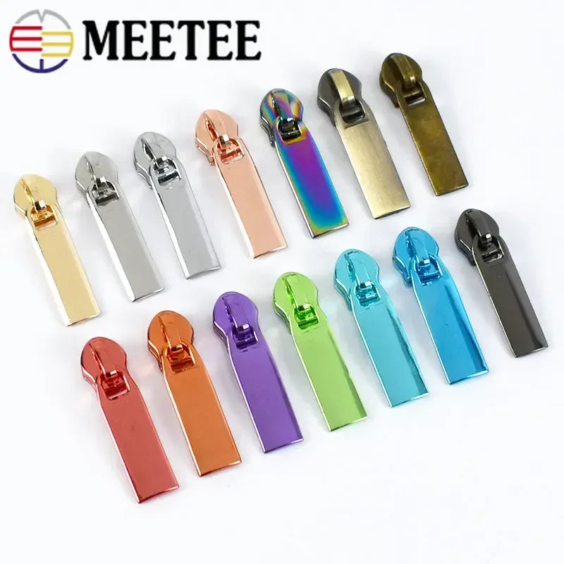 5/10/20P 3#5# Sewing Zipper Slider Nylon Zippers Head Repair Kits