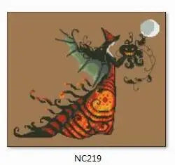 Christmas sock , 100% cotton threads Counted Cross stitch sets Kit 4