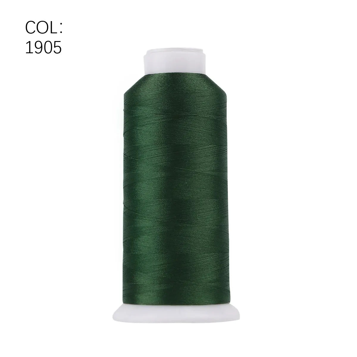 High Tenacity Polyester Embroidery Thread Big Roll 80 4000m Colors