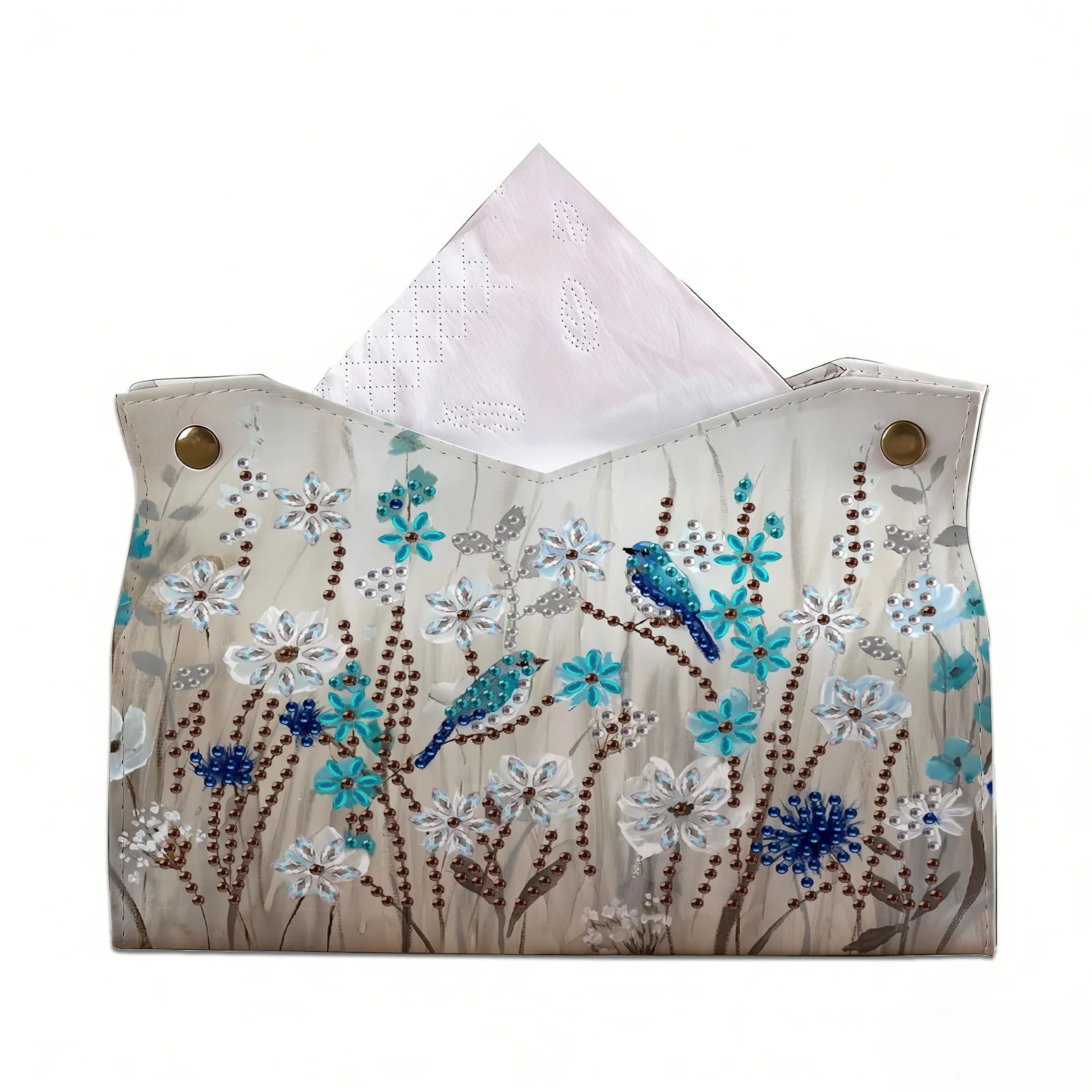 1Pc Diamond Painting kit tissue box Animal Pattern Bedroom display