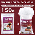 Polyfill Stuffing White High Resilience Premium Fiberfill Crochet Stuffing Craft