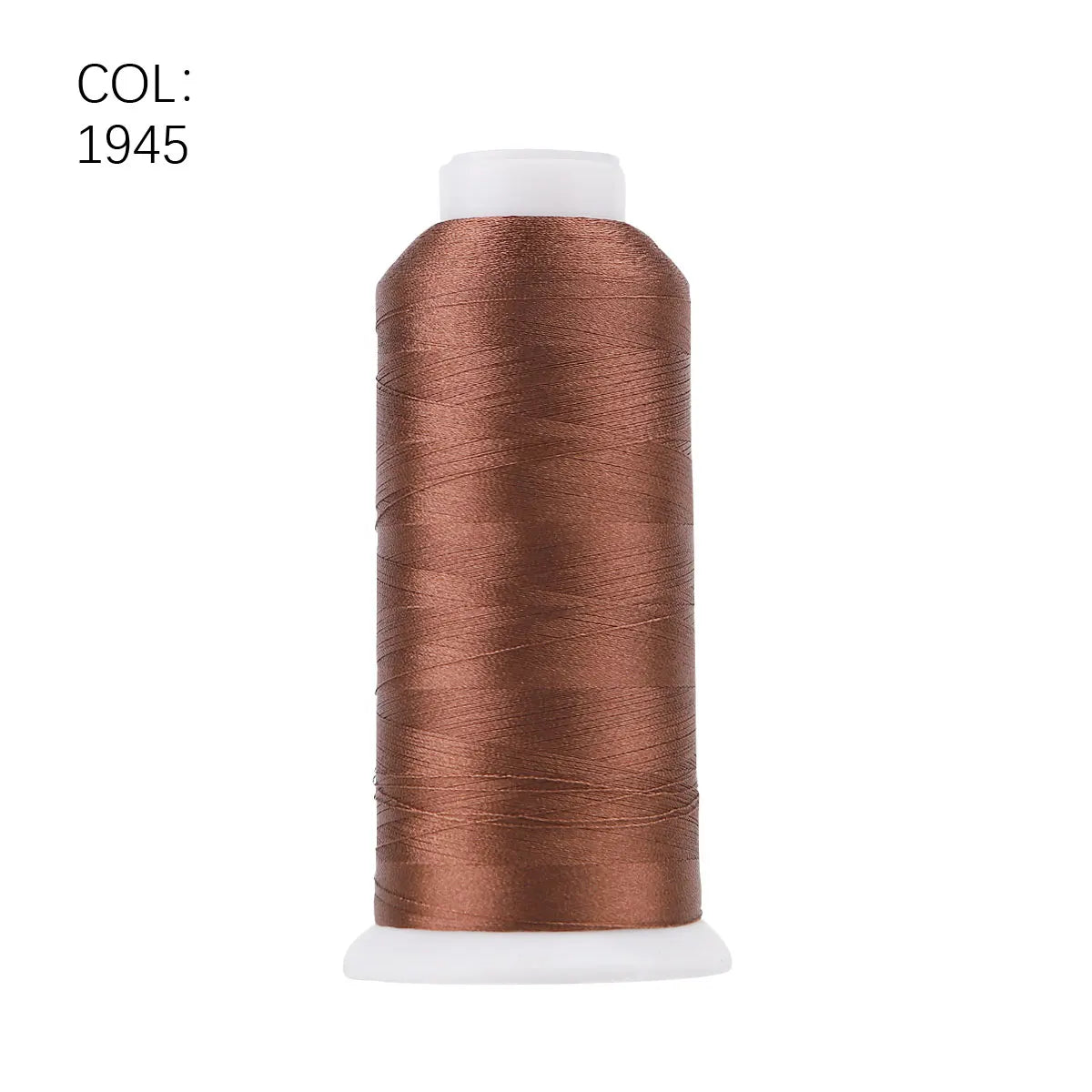 High Tenacity Polyester Embroidery Thread Big Roll 80 4000m Colors