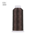 High Tenacity Polyester Embroidery Thread Big Roll 80 4000m Colors