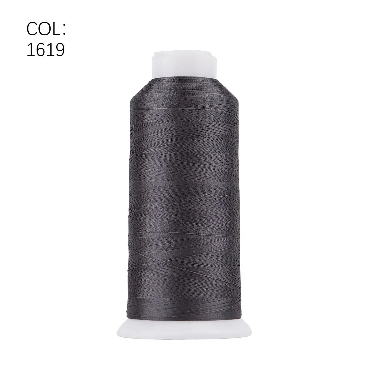 High Tenacity Polyester Embroidery Thread Big Roll 80 4000m Colors