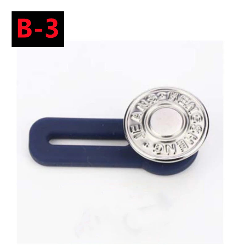 New 10/5/1PC Metal Button Extender Pants Jeans Adjustable Retractable Waist