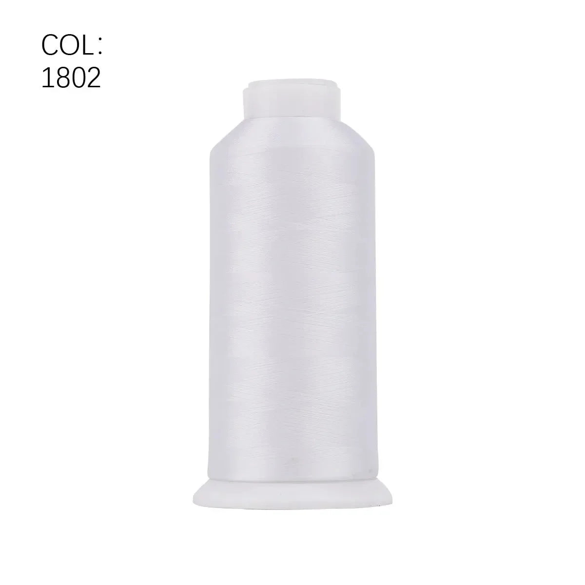 High Tenacity Polyester Embroidery Thread Big Roll 80 4000m Colors