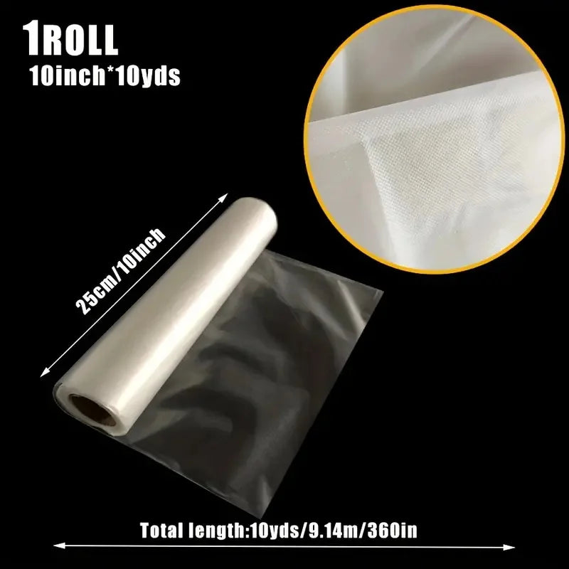 1Roll Washable Water-Soluble Embroidery Stabilizer Film Clear