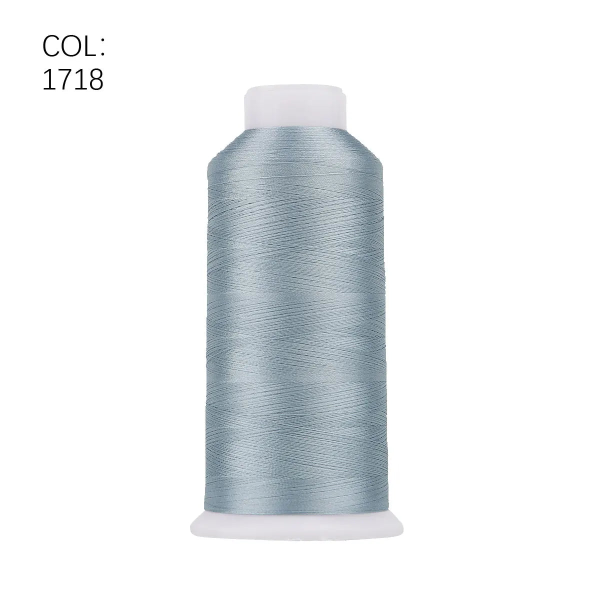 High Tenacity Polyester Embroidery Thread Big Roll 80 4000m Colors
