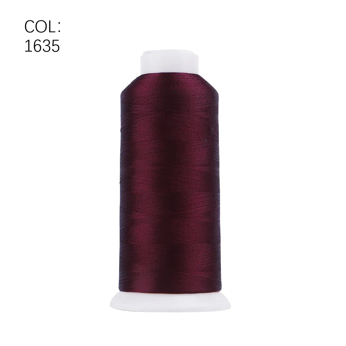 High Tenacity Polyester Embroidery Thread Big Roll 80 4000m Colors