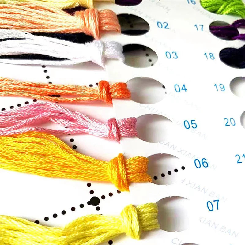 076 Cross-Stitch Kits Pin Needle Cushion Needlework Embroidery Counted Packages