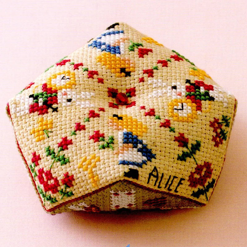 076 Cross-Stitch Kits Pin Needle Cushion Needlework Embroidery Counted Packages