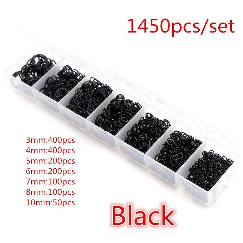 Box 3/4/5/6/7/8 10mm 8-Colors Open Jump Rings Link Loop Connector