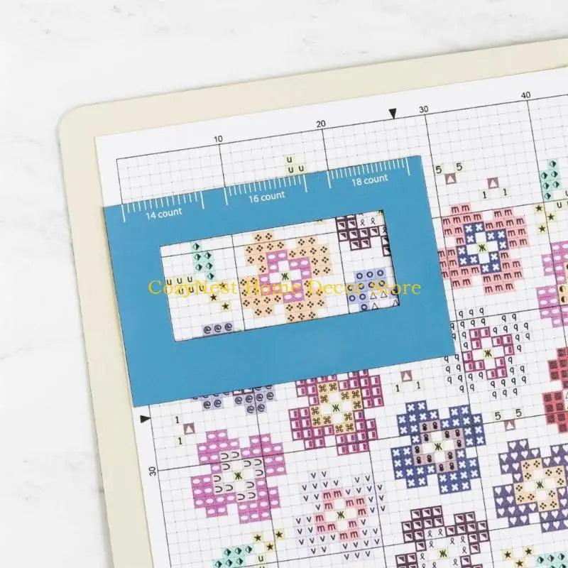 92MF Line Finder Sewing Guide Embroidery Pattern Measuring Quilting Tool