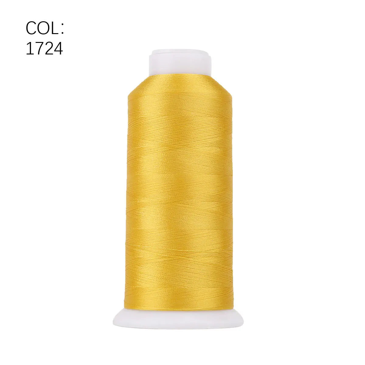 High Tenacity Polyester Embroidery Thread Big Roll 80 4000m Colors