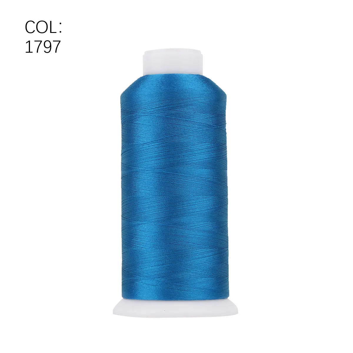 High Tenacity Polyester Embroidery Thread Big Roll 80 4000m Colors