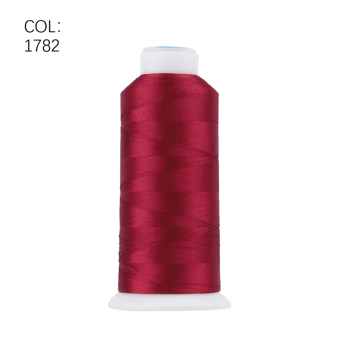 High Tenacity Polyester Embroidery Thread Big Roll 80 4000m Colors