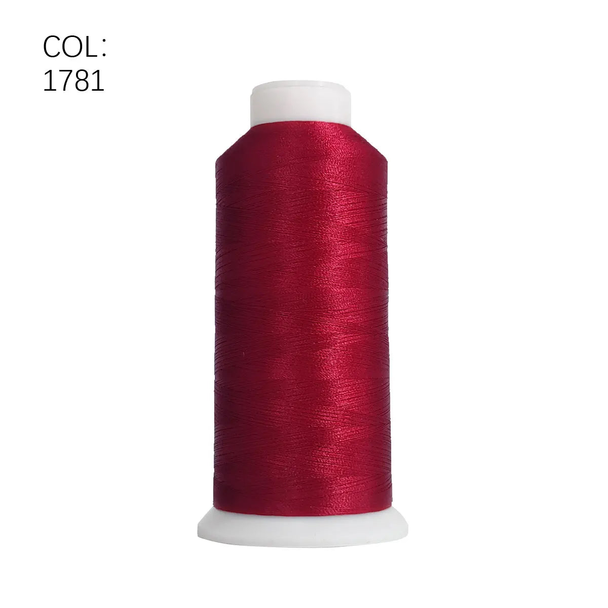 High Tenacity Polyester Embroidery Thread Big Roll 80 4000m Colors