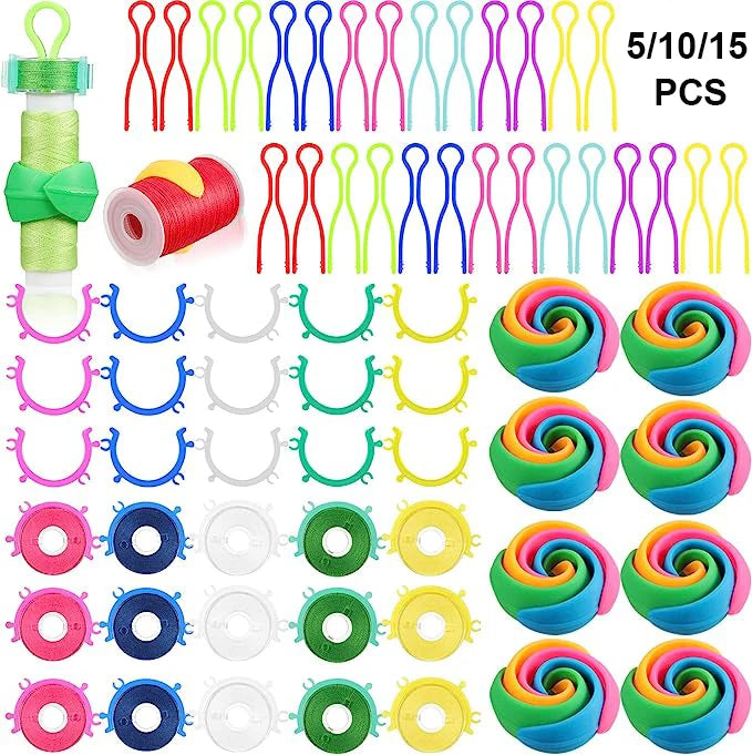 5-20PCS Bobbin Thread Huggers Clamps Holder Keep Spools From Unwinding