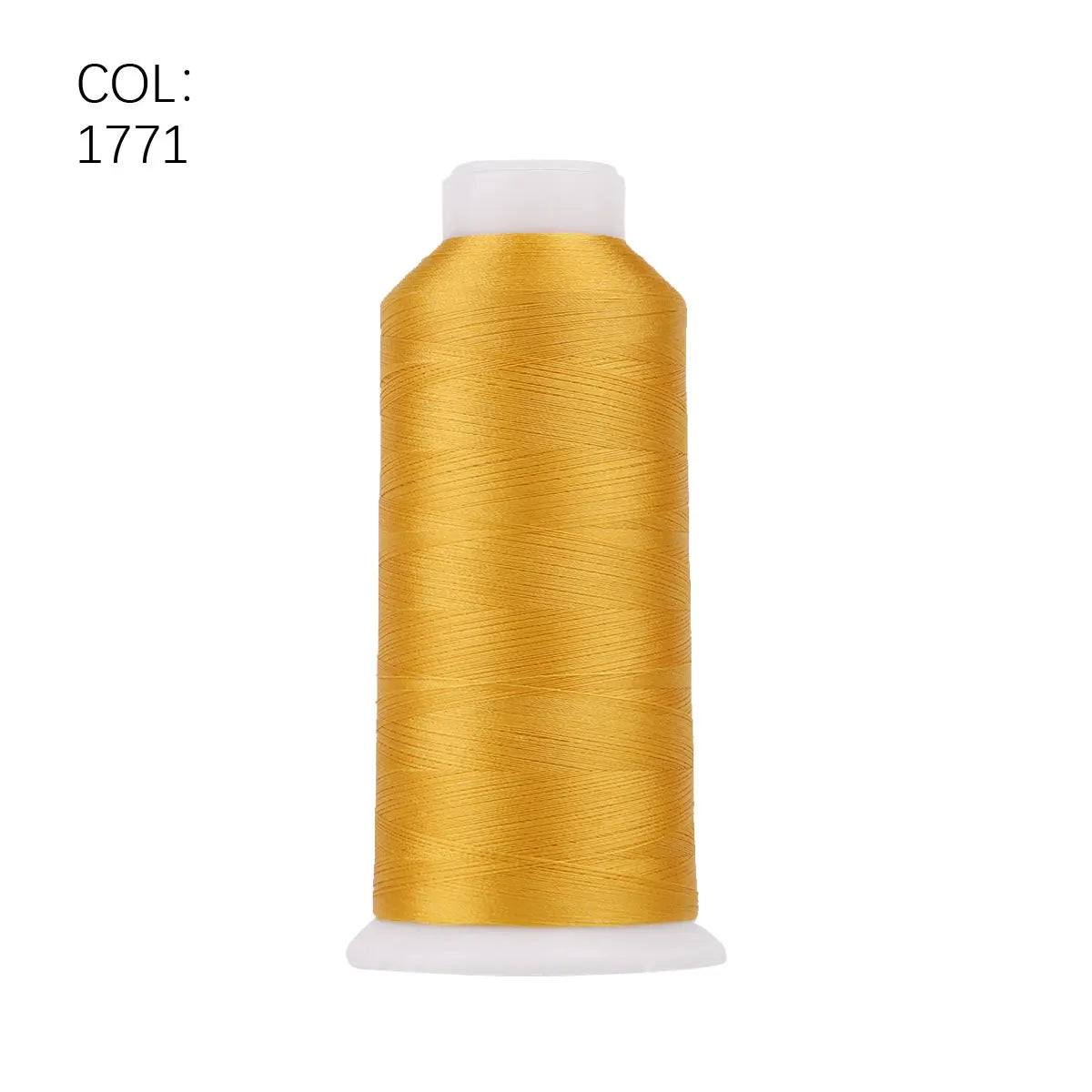 High Tenacity Polyester Embroidery Thread Big Roll 80 4000m Colors
