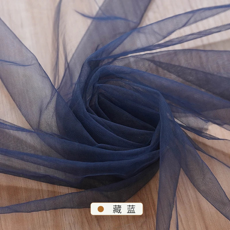160x50/500cm Soft Mesh Fabric For Wedding Dresses, Decorations, Skirt Fabrics