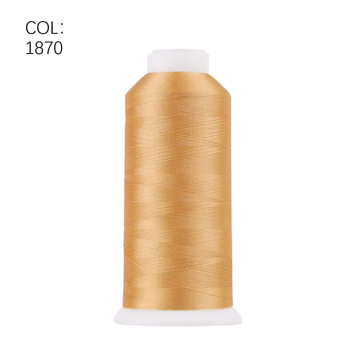 High Tenacity Polyester Embroidery Thread Big Roll 80 4000m Colors