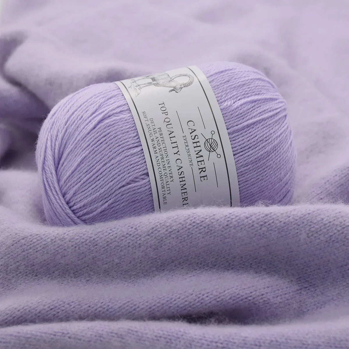 6pcs High-quality Cashmere Yarn For Knitting/Crocheting Sweaters, Woolen Pants, 1.76oz/pc