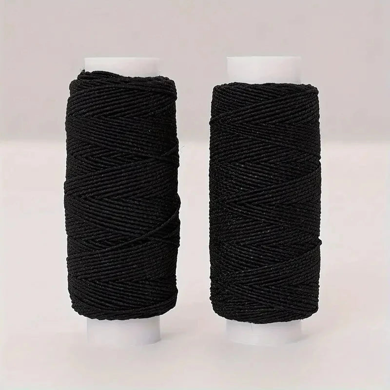 2pcs Colorful Elastic Thread Sewing Machine Bottom Line Polyester