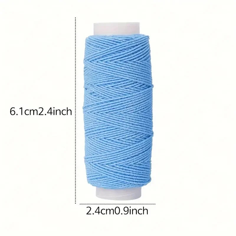 2pcs Colorful Elastic Thread Sewing Machine Bottom Line Polyester