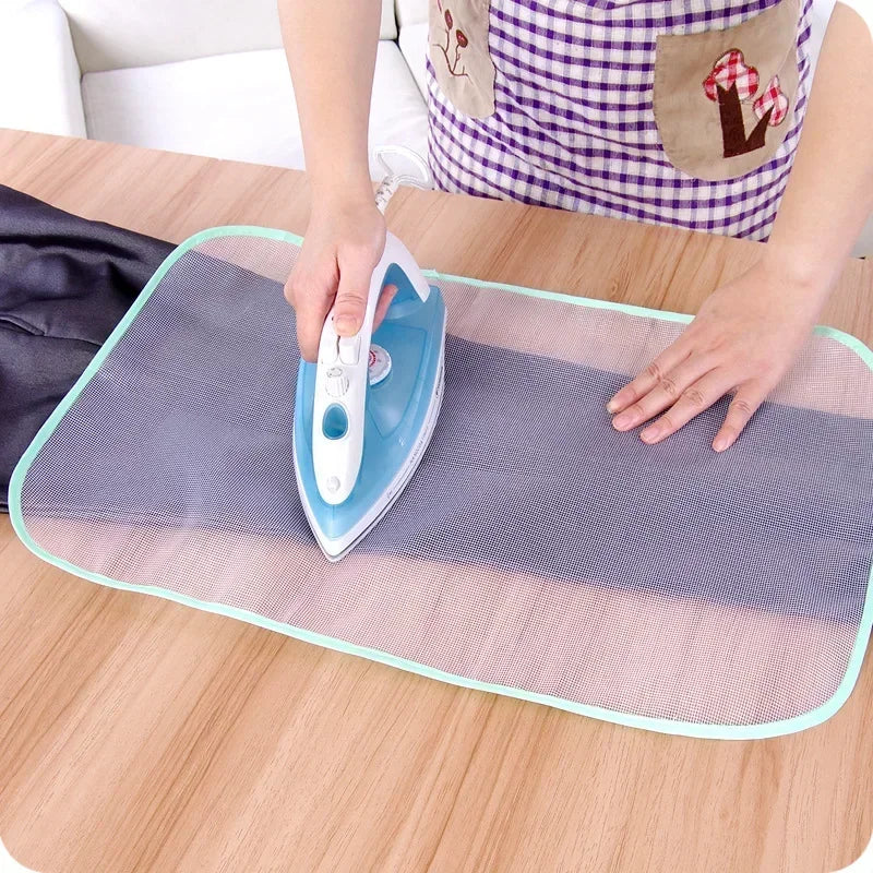 1/2PC Heat Resistant Ironing Sewing Mesh Cloth Protective Insulation Pad