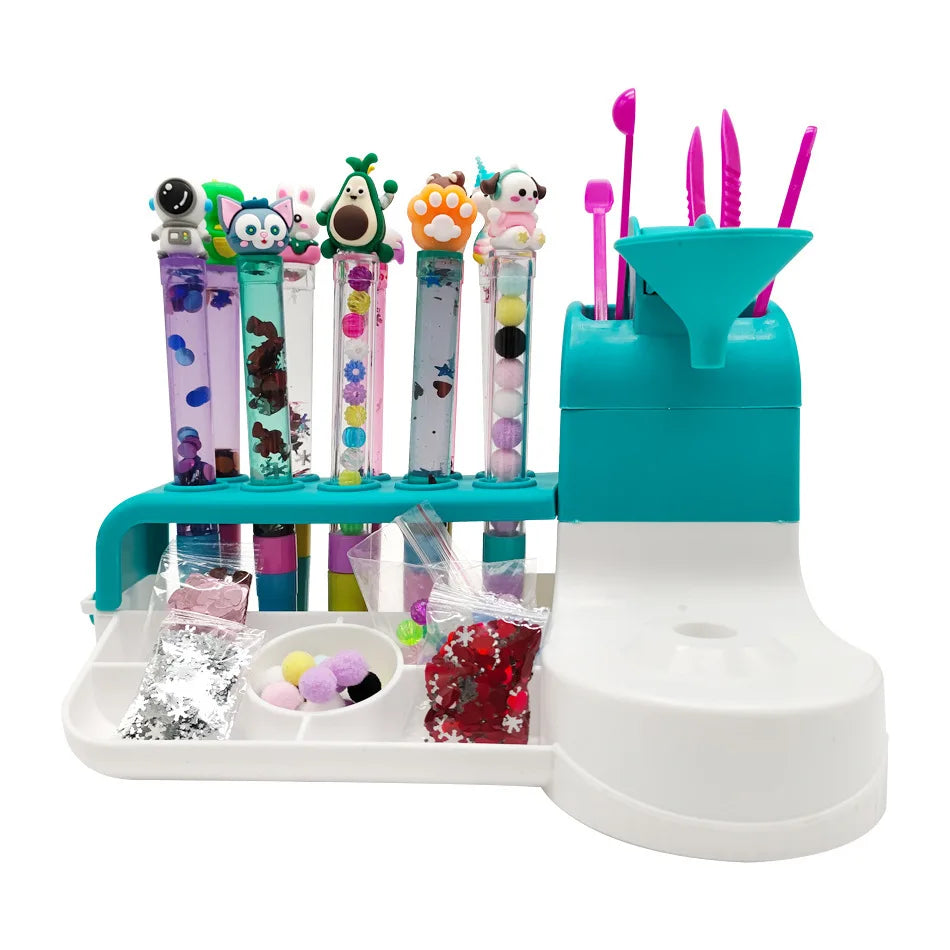 Kids DIY Pen Creator Studio Set-Educational Toy Make Custom Pens