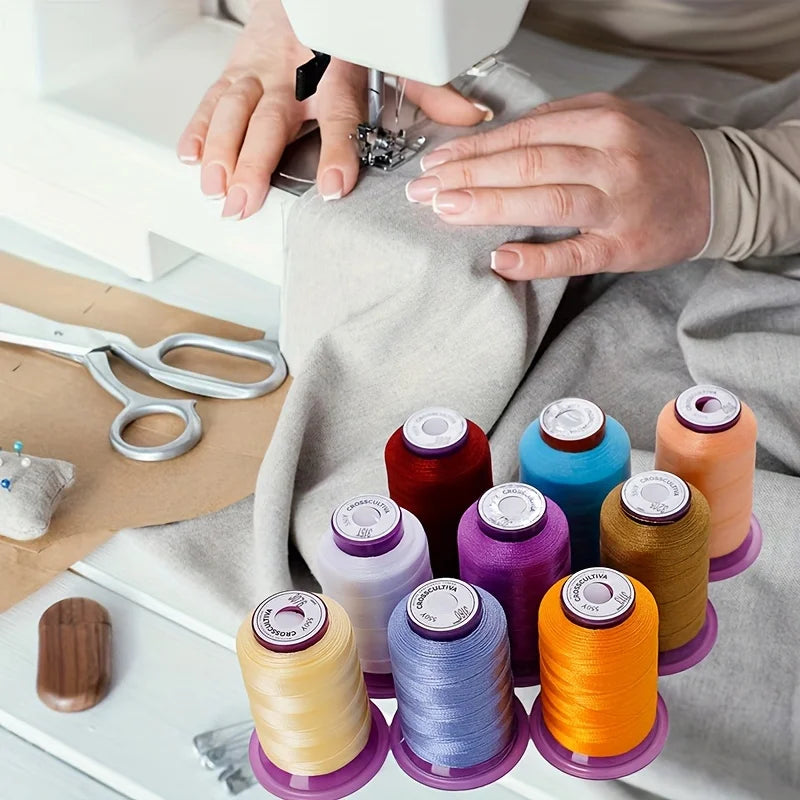 36Colors Embroidery Machine Thread Kit 550Y Computerized Embroidery Polyester Thread