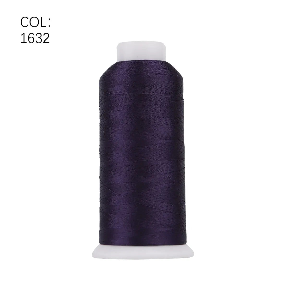 High Tenacity Polyester Embroidery Thread Big Roll 80 4000m Colors