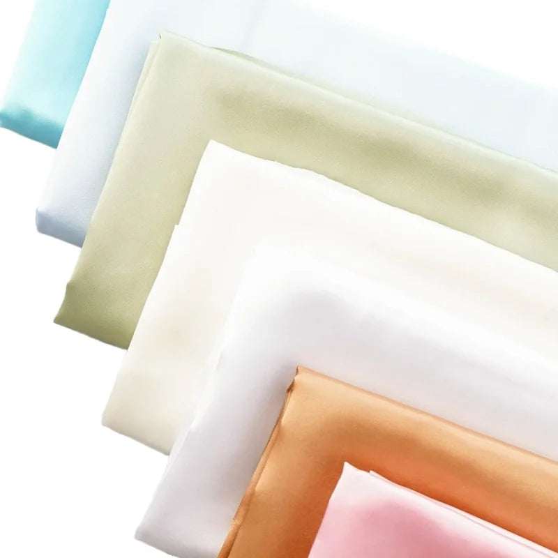 0.5m/1m/2m Satin Fabric Lining Soft  Shiny Silk-Like for Clothing , Garments,