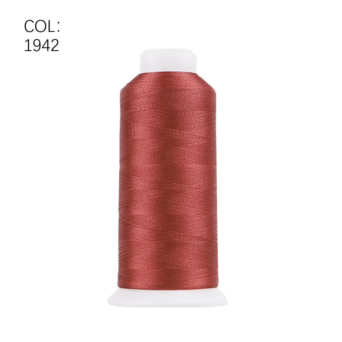 High Tenacity Polyester Embroidery Thread Big Roll 80 4000m Colors
