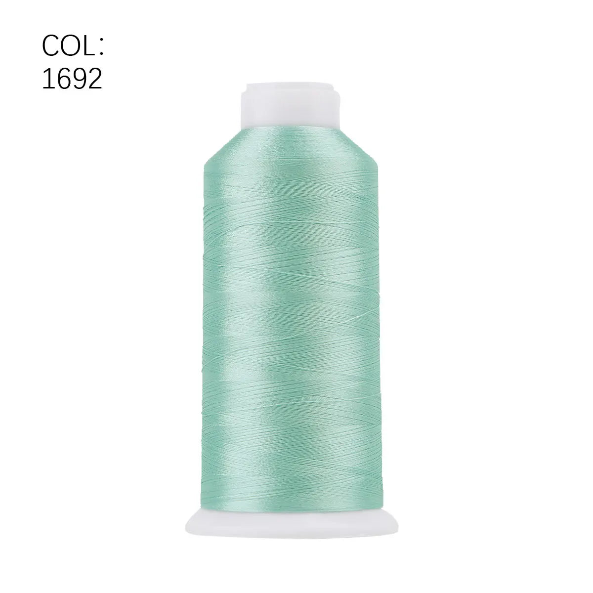 High Tenacity Polyester Embroidery Thread Big Roll 80 4000m Colors