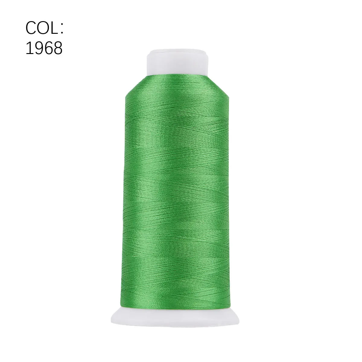 High Tenacity Polyester Embroidery Thread Big Roll 80 4000m Colors