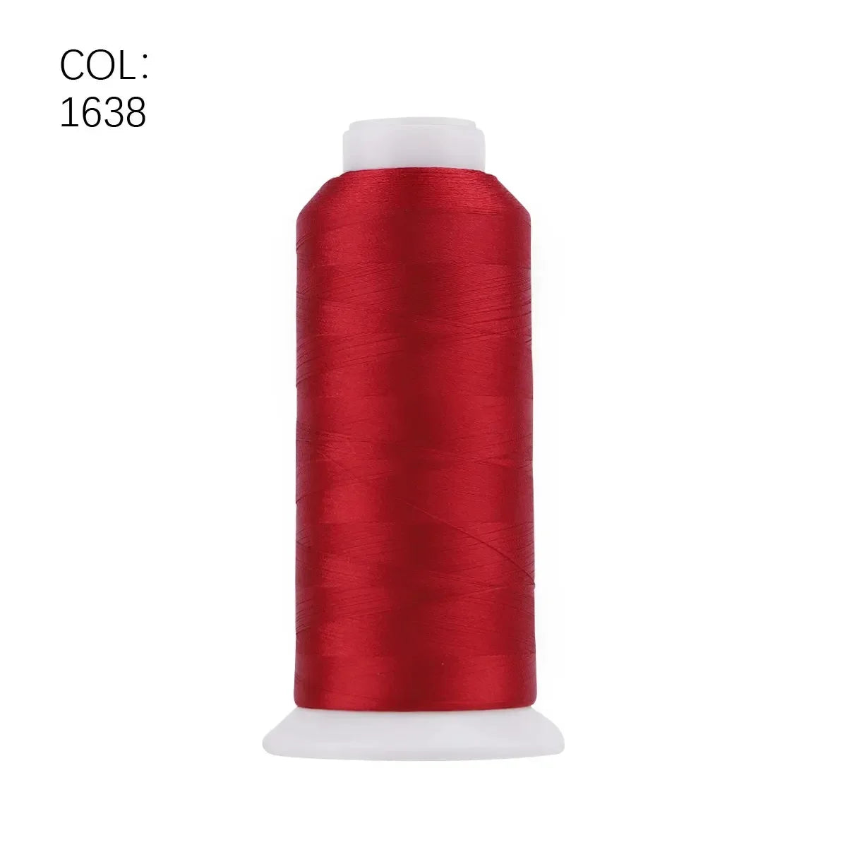 High Tenacity Polyester Embroidery Thread Big Roll 80 4000m Colors