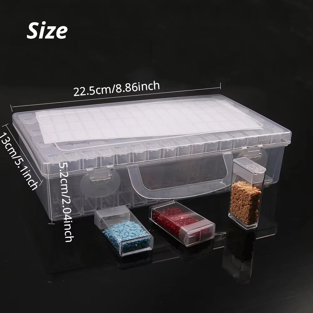 5D DIY Diamond Painting Tools Accessories Storage Box Container Embroidery